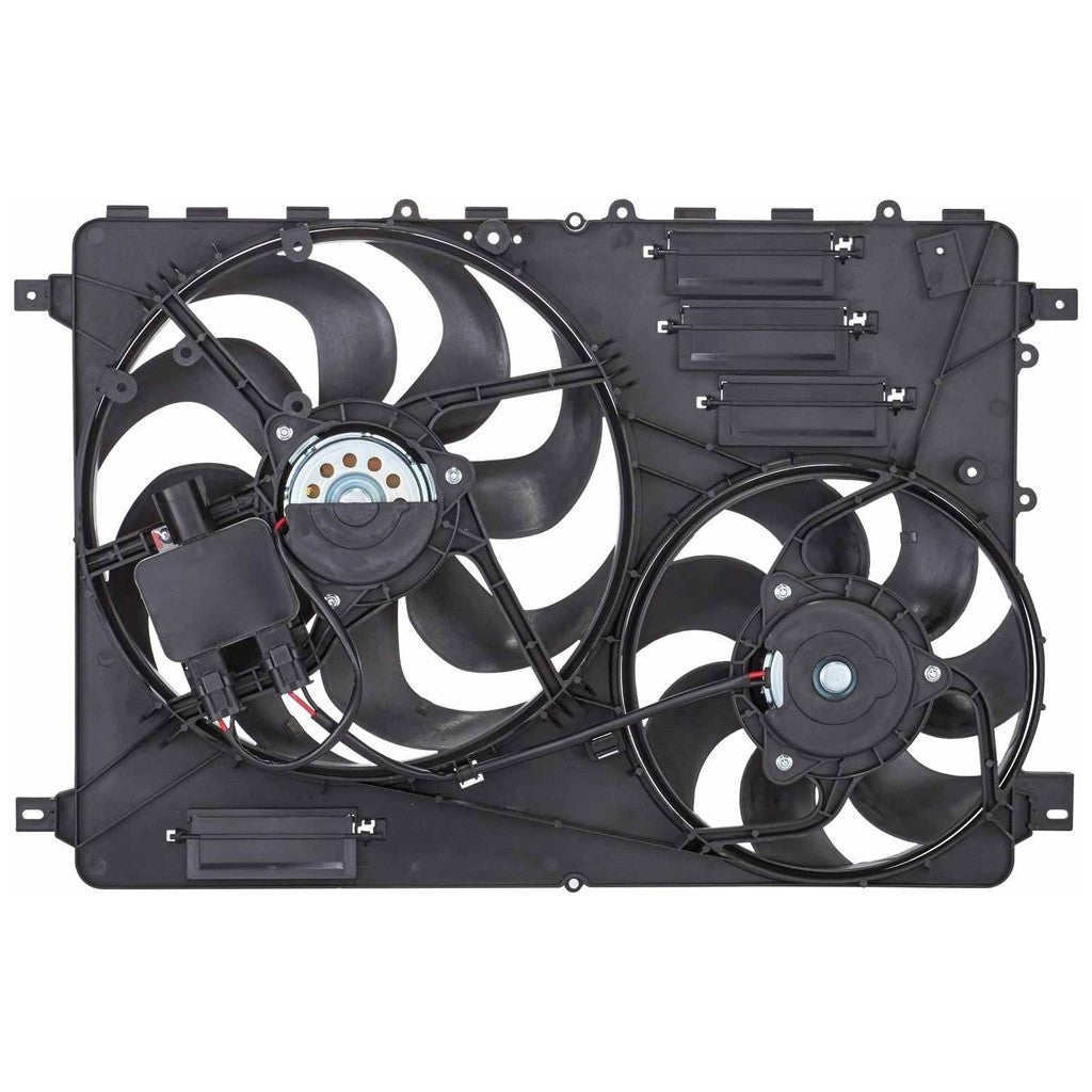 2012-2017 AC Condenser Cooling Fan Assembly Twin Fan