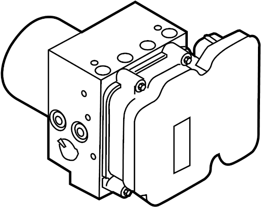 2018 Land Rover Discovery Anti-lock Brake System ABS Modulator
