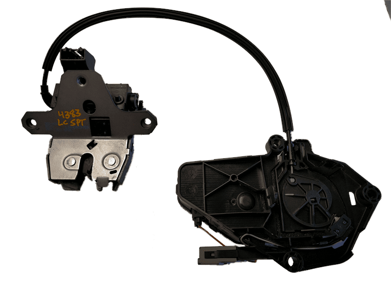 Roverland Parts vehicle trunk latch Actuator assembly with cable and mounting bracket for rear hatch