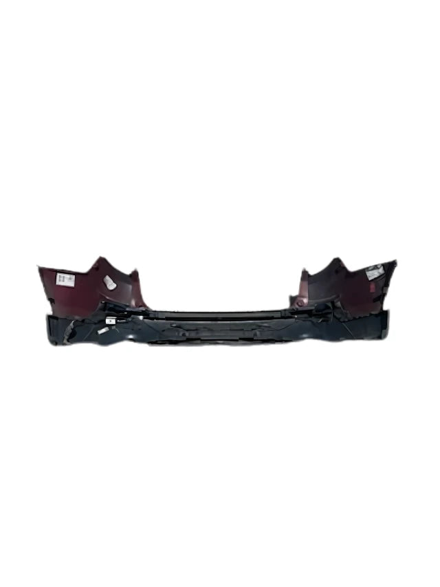 Roverland Parts Rear Bumper maroon outer cover with black impact bar replacement assembly