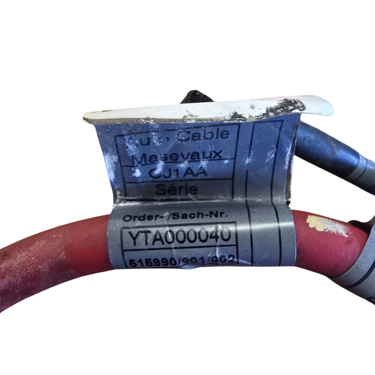 Roverland Parts Battery Cable with clear labeling and robust design for reliable automotive performance