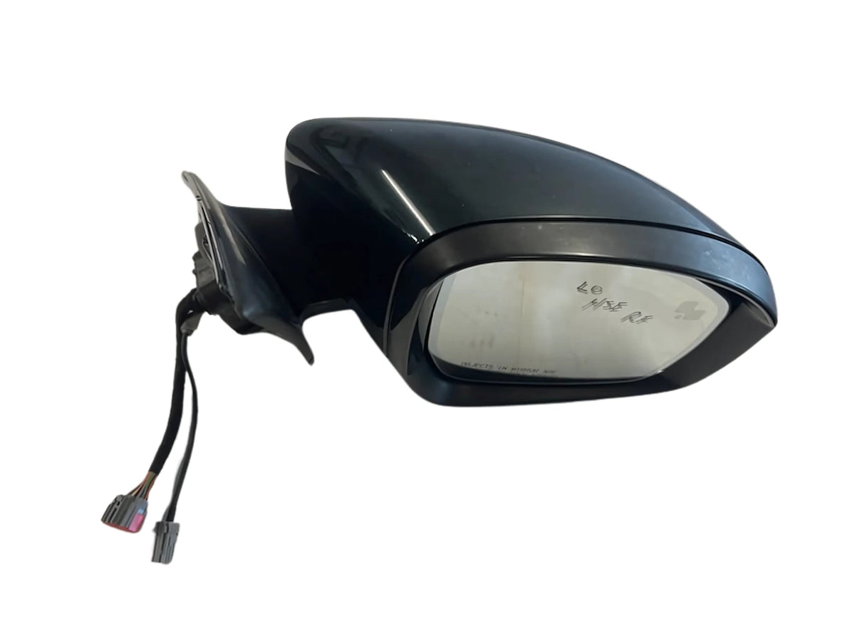 Roverland Parts Full Size Mirrors Right for Range Rover with wiring connector in black housing