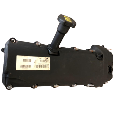 Land Rover LR3 LR4 valve cover black engine part with oil filler cap and mounting bolts