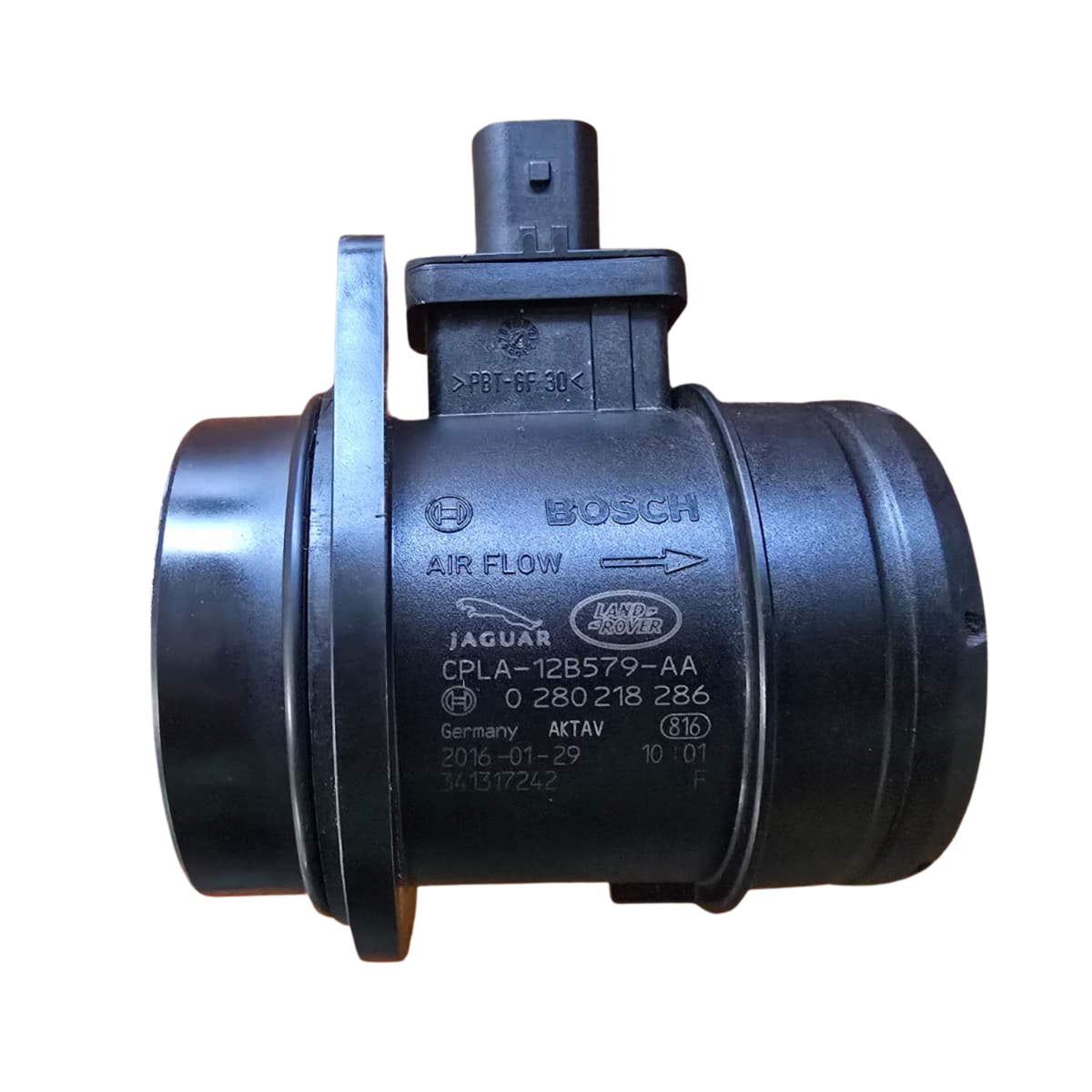 Bosch Mass Air Flow Sensor for Jaguar models with precise air flow measurement