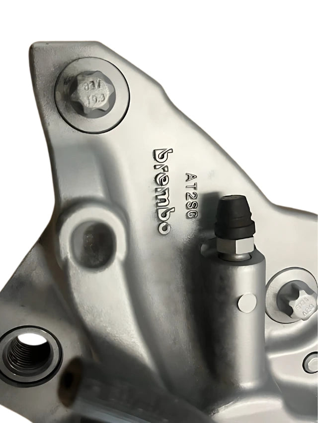 Roverland Parts Brembo Brake Caliper Front Right metal component with detailed bolt and valve