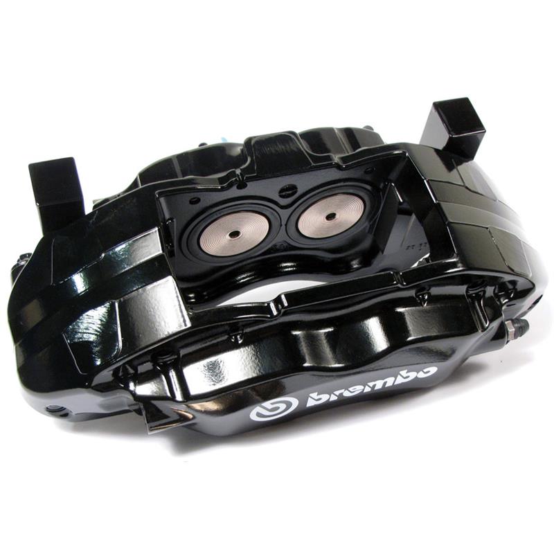 Black Brembo disc brake caliper for Range Rover parts by Land Rover
