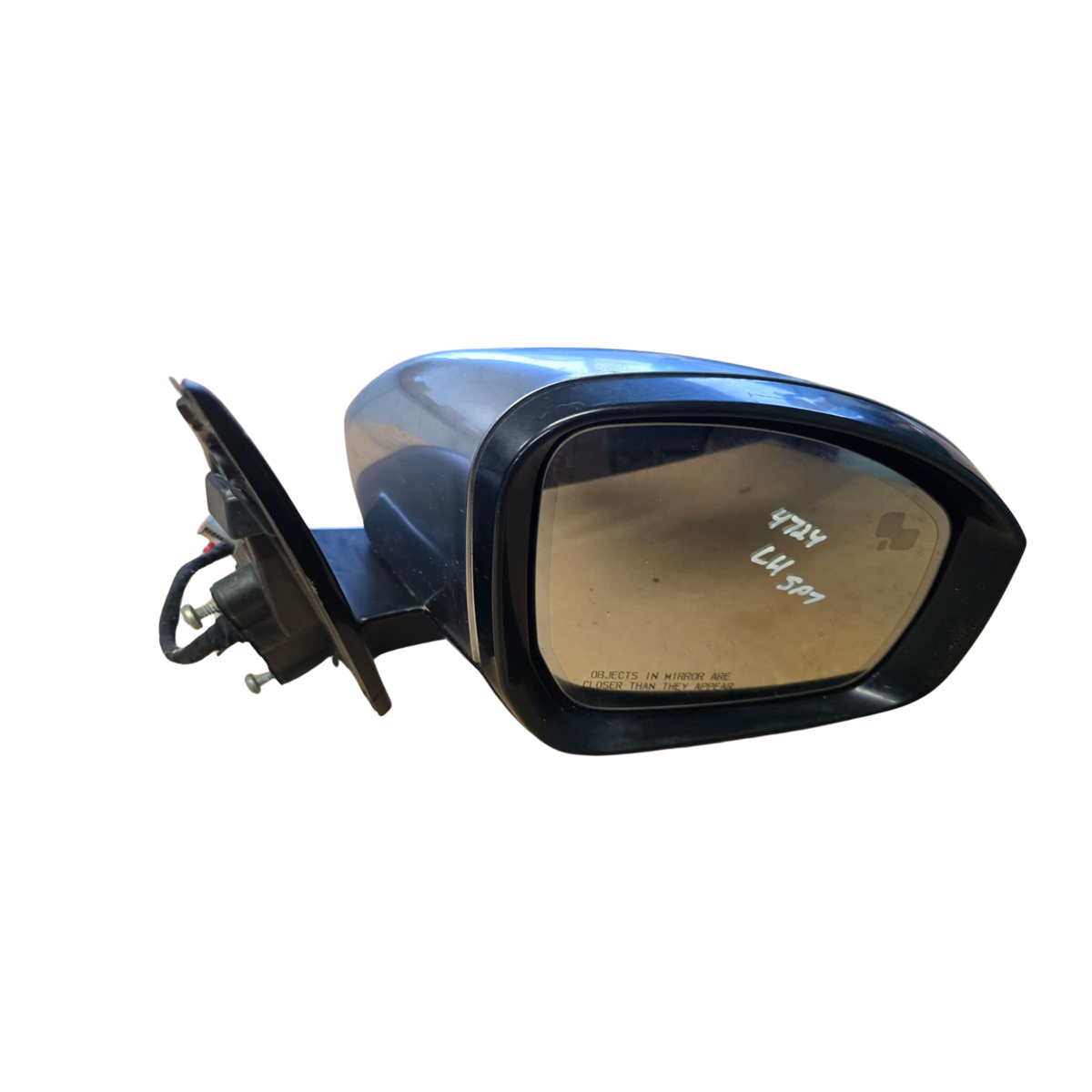 Replacement Door Mirror for Range Rover by Roverland Parts with Clear Reflective Surface