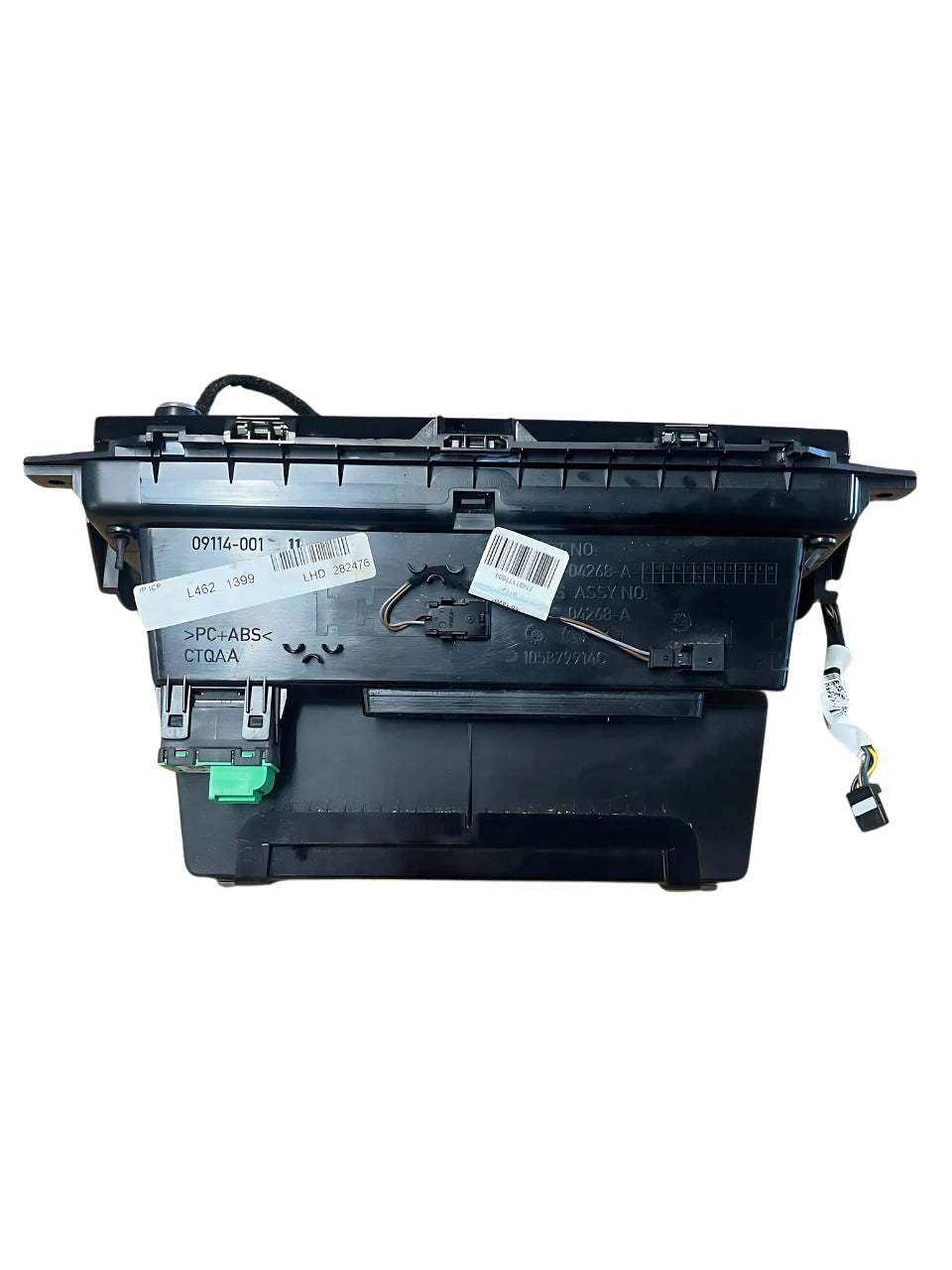 Roverland Parts black automotive control panel with connectors and wiring harness