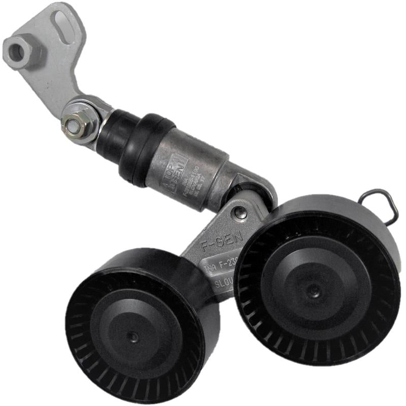 Land Rover Range Rover parts dual pulley tensioner designed to optimize drive belt performance