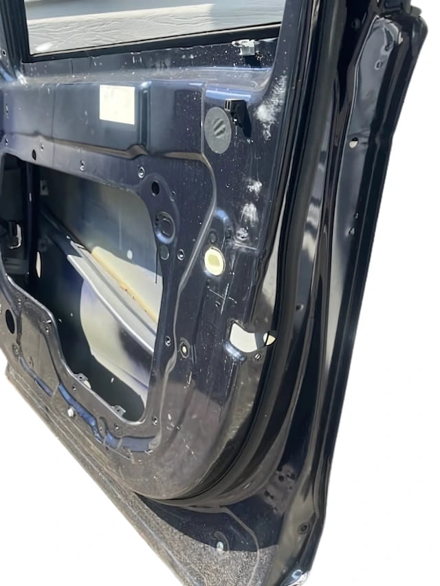 Roverland Parts black metal front door interior panel without trim or components