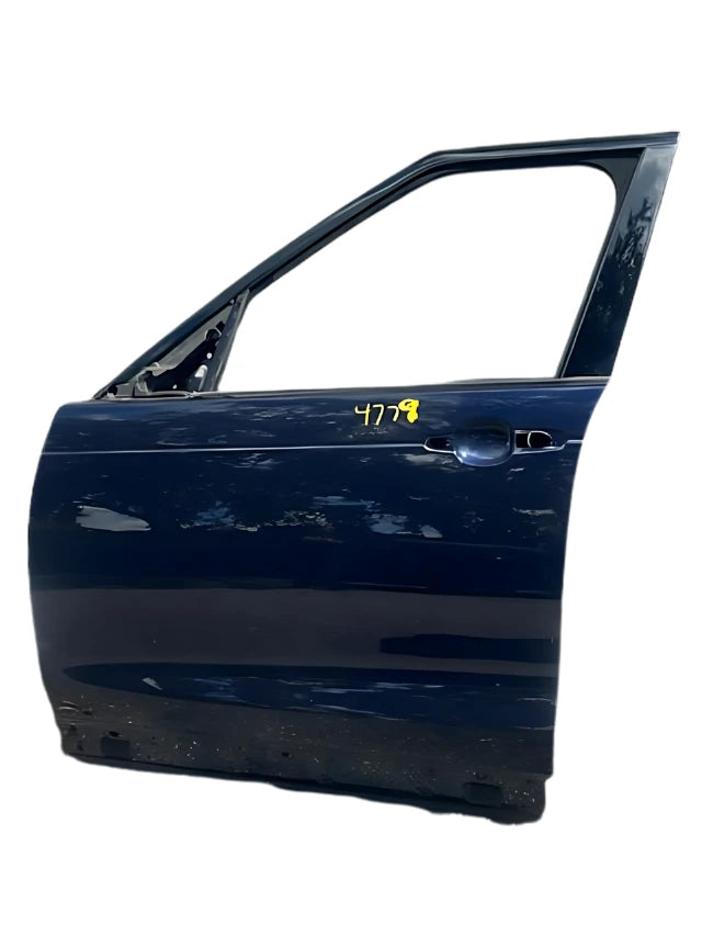 Roverland Parts blue car front door replacement panel without window or mirror