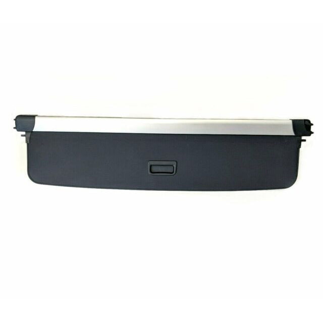 Land Rover Range Rover Parts Space Cover in black with silver trim for rear cargo protection
