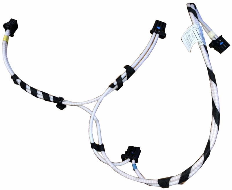 Land Rover Range Rover Parts wiring harness with multiple connectors and protective tape