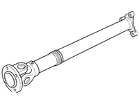 1994-1995 Range Rover Classic Rear Driveshaft Assembly 3 Bolt Flange - OEM Replacement Part