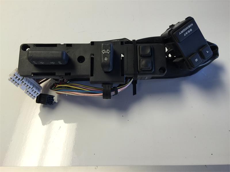 1995-2002 Range Rover seat switch with multiple controls and wiring harness for smooth seat adjustments