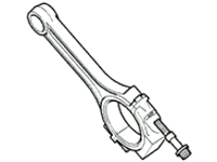 1996-1999 Land Rover Discovery I Connecting Rod and Piston 4.0L ERR4837