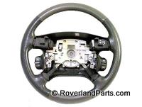 1999-2002 Land Rover Discovery II Steering Wheel Black and Grey