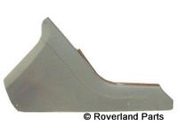 1999-2002 Range Rover Left Center Console Side Panel Grey Leather Wood Trim 4.0 SE 4.6 HSE