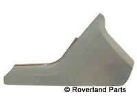 1999-2002 Range Rover Right Center Console Side Panel Grey Leather Wood Trim 4.0 SE 4.6 HSE