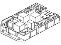 2003-2006 Range Rover fuse box part for electrical system replacement