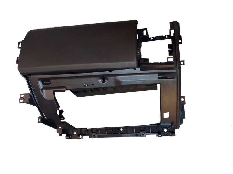 2005-2007 Land Rover LR3 Upper Glovebox Compartment in black OEM dashboard storage replacement