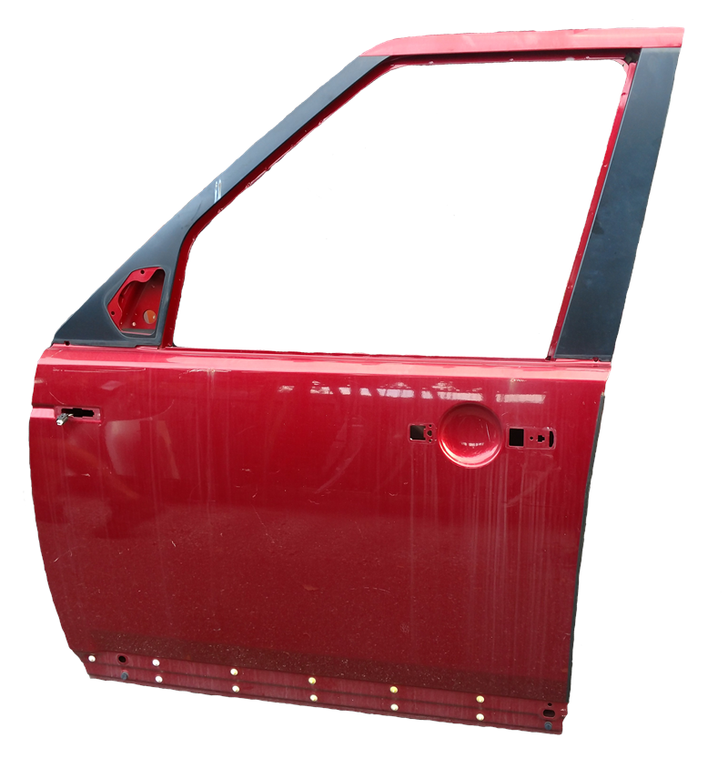 2005-2009 LR3 Left Front Door Shell with Hinges - Requires Painting