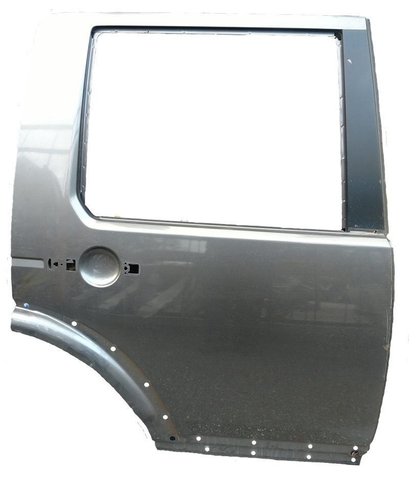 2005-2009 LR3 Right Rear Door Shell with Hinges - Requires Painting