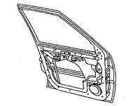 2006-2012 Range Rover HSE left front door frame part for replacement and repair
