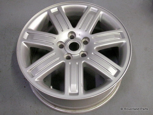Silver 2006 Range Rover 19 inch wheel alloy rim with five-spoke design for Range Rover parts