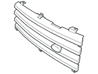 2006 Range Rover front grille replacement part with horizontal slats for Range Rover vehicle