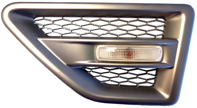 2009-2012 Land Rover LR2 left vent duct with repeater light OEM replacement parts