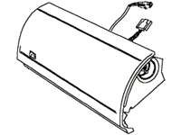 1995-2002 Range Rover Air Bag - Black Dash - Passenger