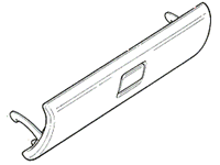 2002-2005 Freelander Glove Box - Black