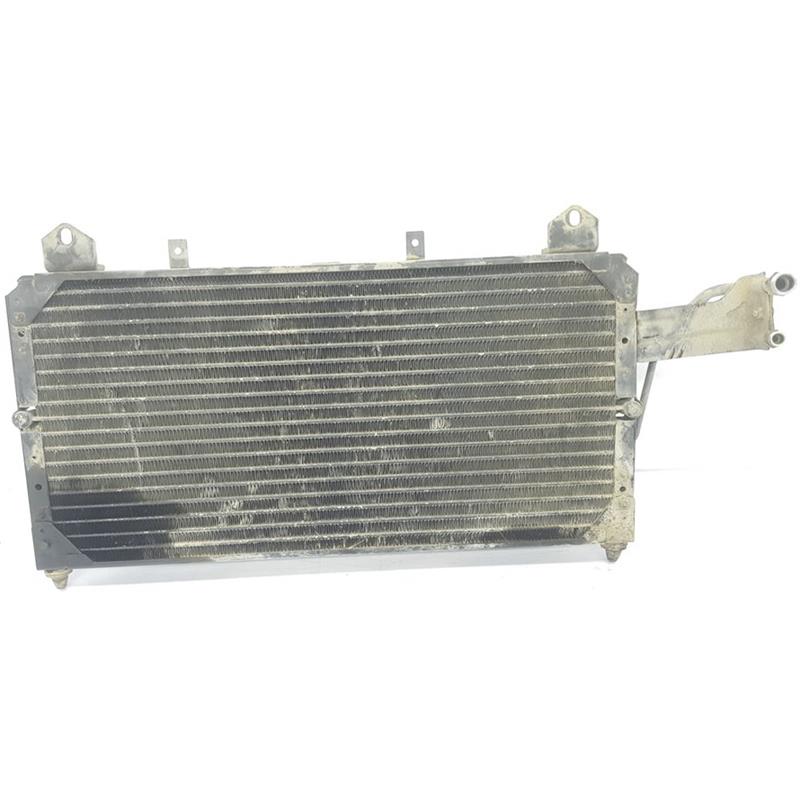 Range Rover Discovery Condenser Assembly with metal cooling fins and mounting brackets used AC part