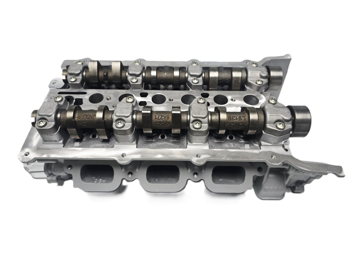 Land Rover LR3 LR4 Cylinder Head assembly with dual camshafts and intake ports OEM replacement part