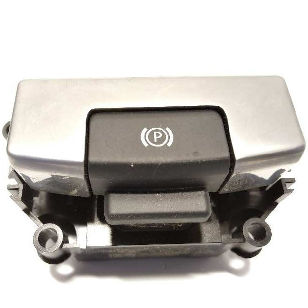 Land Rover Range Rover Electronic Parking Brake switch module with P symbol and silver trim