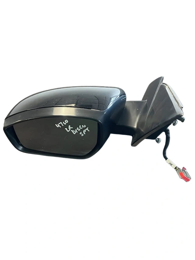Roverland Parts Left Mirror black power side mirror assembly with wiring harness and mounting bracket