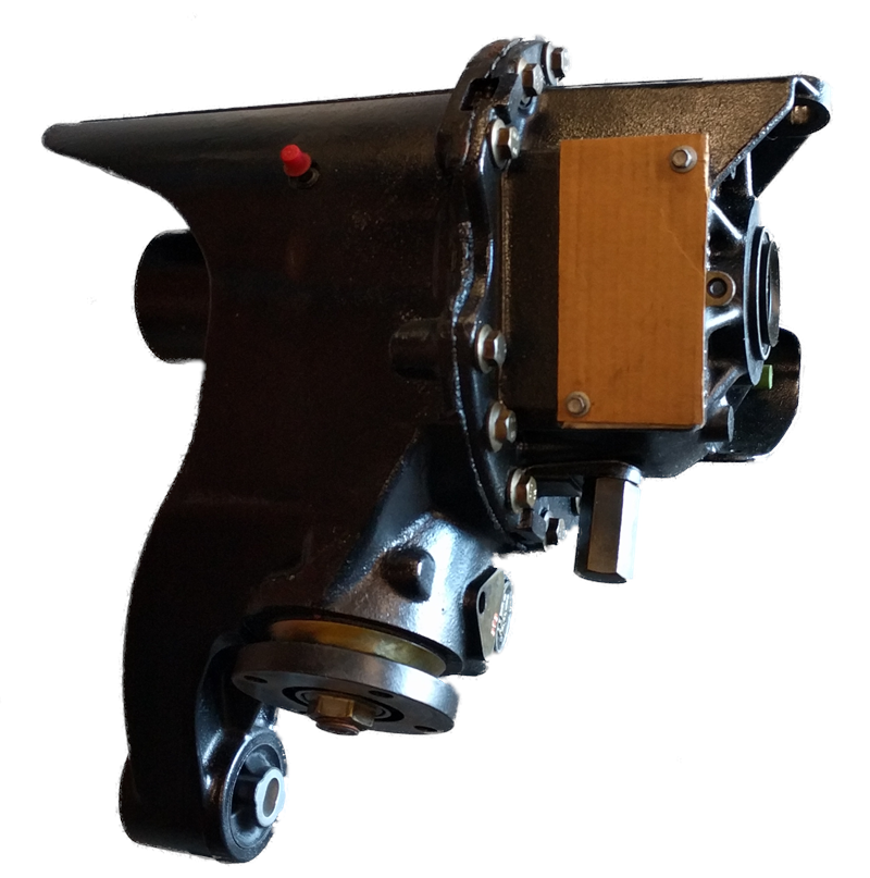 LR3 Limited Slip differential housing assembly for LR3 and LR4 parts black cast metal unit with actuator