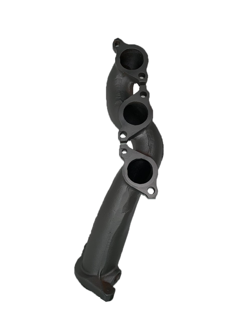 Range Rover Manifold cast iron three port exhaust pipe with flanges replacement engine part