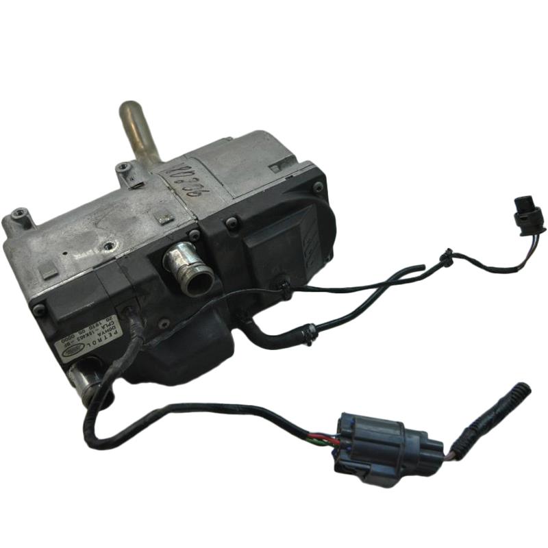 Land Rover Range Rover parts Pump assembly with wiring harness and metal housing for heating or vacuum systems