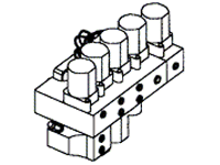 Range Rover Parts air suspension valve block for vehicle air suspension system