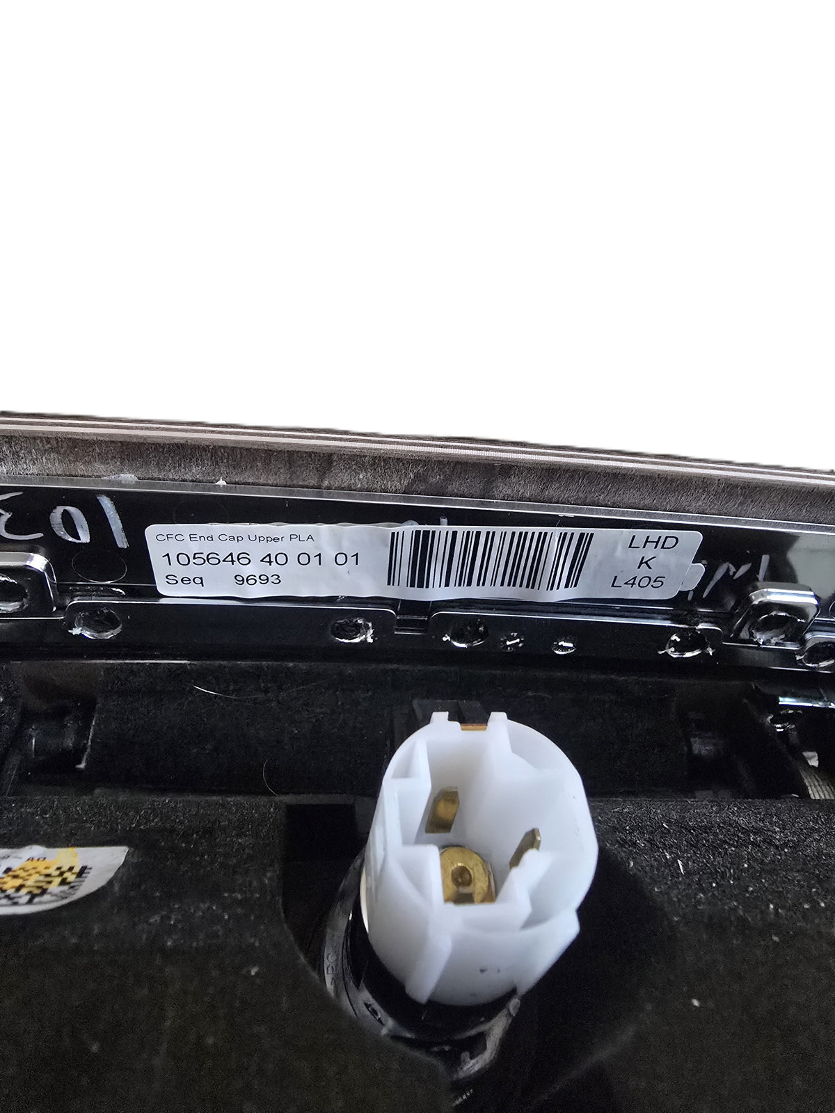 Close-up of Roverland Parts Air Vent with wiring connector for vehicle installation