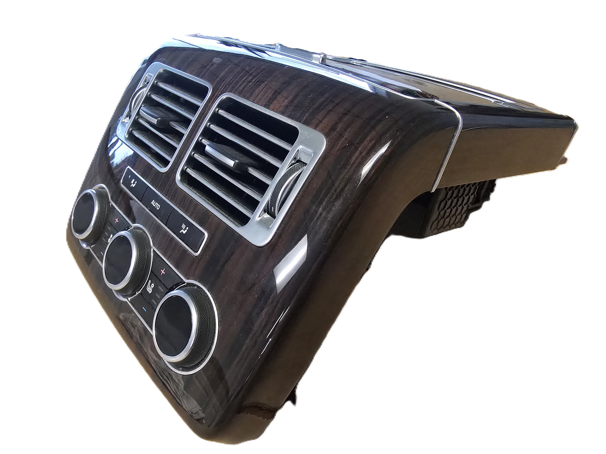 Roverland Parts Air Vent with Stylish Wood Finish and Control Knobs for Vehicle Interiors