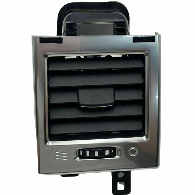 Land Rover Range Rover parts right air vent grille with adjustable louvers in black and chrome