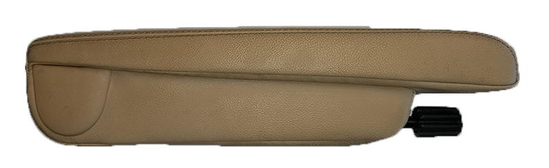 Alpaca LR2 Parts beige leather armrest with adjustment knob for vehicle interior