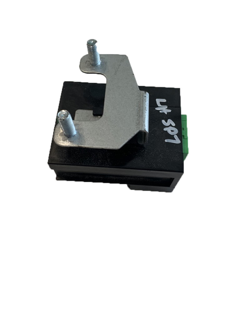 Range Rover Antenna Control module with metal bracket and mounting screws for vehicle installation