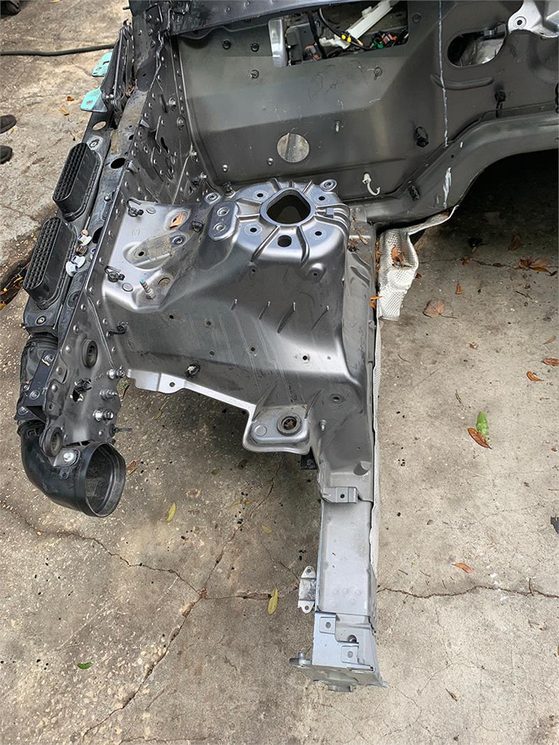 Range Rover Parts metal frame component labeled Apron C for vehicle structural support