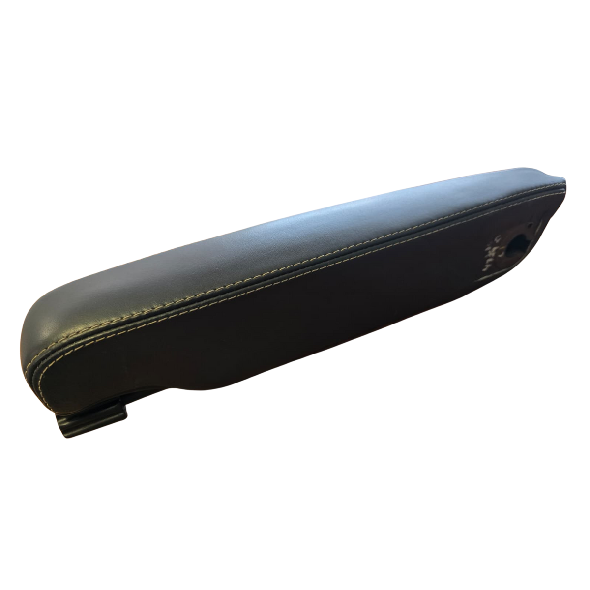 Roverland Parts Armrest in black leather with sleek stitching for comfortable support