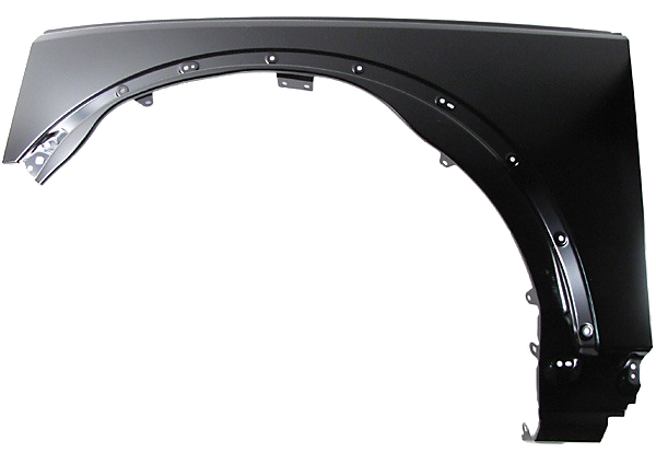 LR3 ASB780030 black front fender replacement part for LR3 and LR4 vehicles