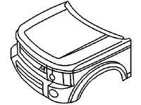 LR3 assembly front hood and fender parts for Land Rover LR3 and LR4 models